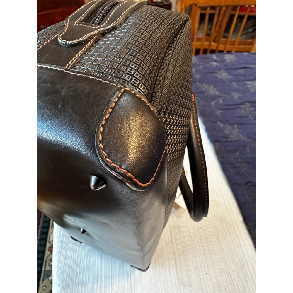 Bally Brown Leather Satchel Bag - Picture 8 of 15
